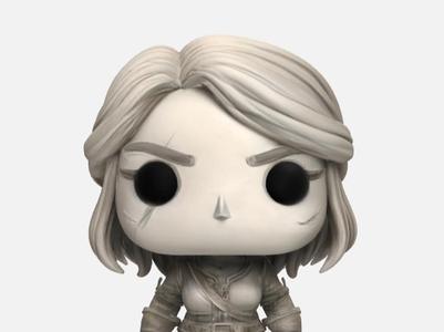 Ciri from Witcher Funko pop