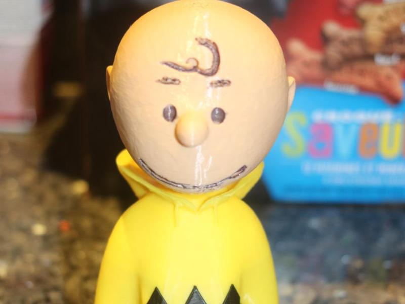 URBAN BUGS CHARLIE BROWN HEAD AND ZIGZAG HOODIE