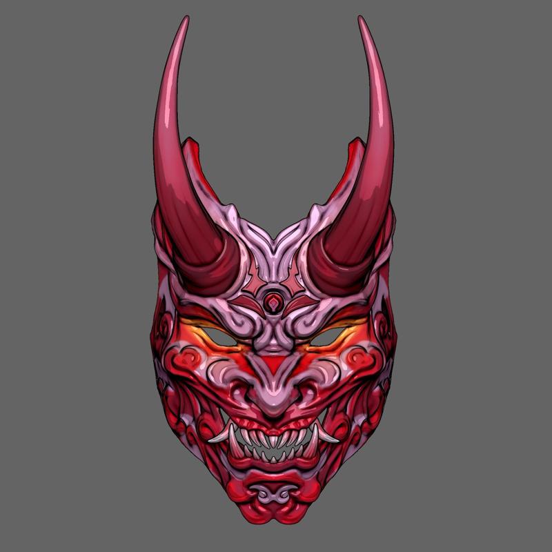 Oni mask 03