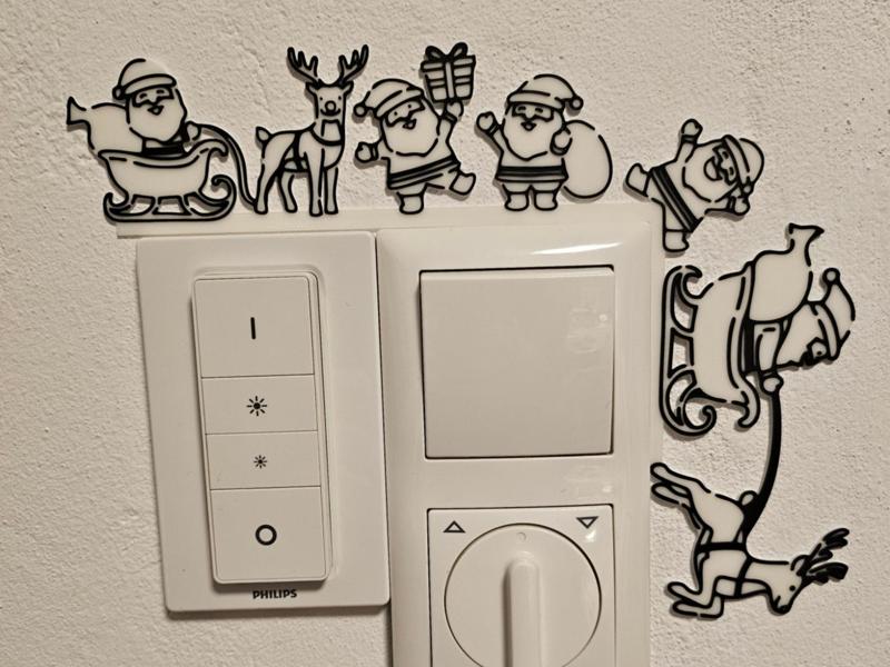 Santa Claus Door Decoration