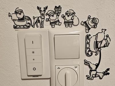 Santa Claus Door Decoration