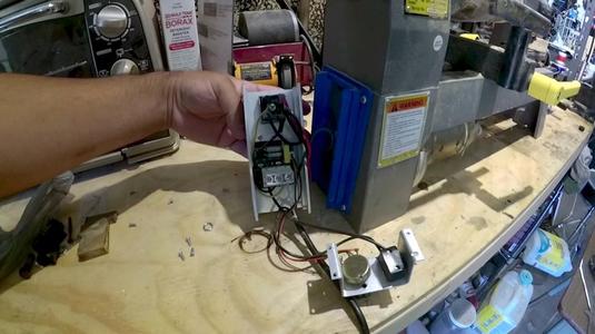 10000 AC SCR Mount plate for speed controller 