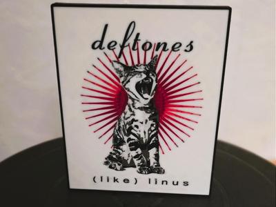 Refrigerator magnet deftones linus