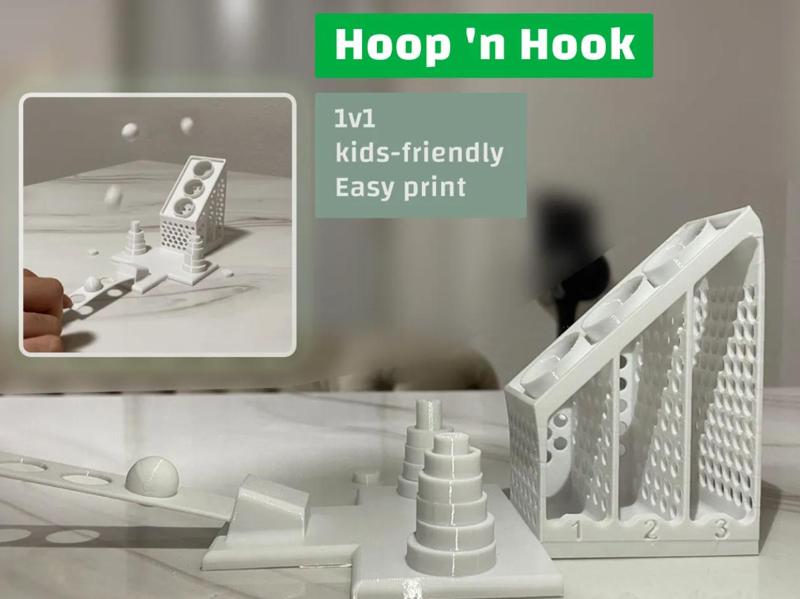 Hoop 'n Hook 1v1 game