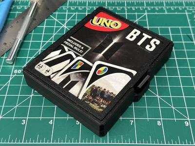 Card Game Box (Print-in-place & Snap-fit Latch)