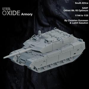 South African SADF Olifant Mk.1B Optimum