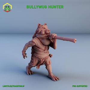 Bullywug hunter - STL - RPG MINIATURE