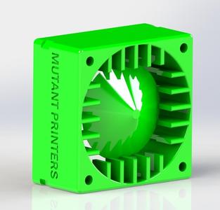 Nema 17 stepper motor extruder cooling fan 60mm fan shroud