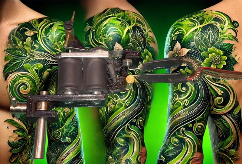 Functional 3D Printable Tattoo Gun