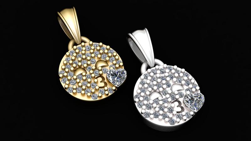emoji pendant  3d printable model