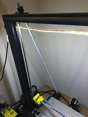  (LESS PARTS!) Frame Braces Titian & Creality CR-10 & ANET