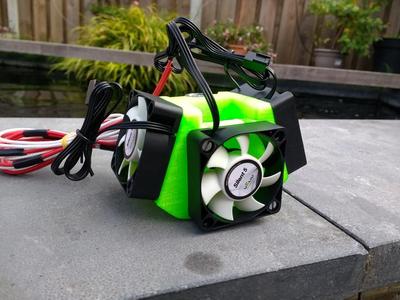 The Monolith 50mm E3D V6 Shroud Fanduct