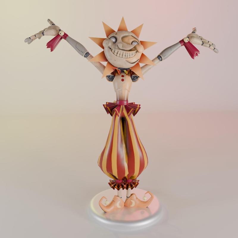 Daycare Attendant SUN  FNaF 5 (Printable)