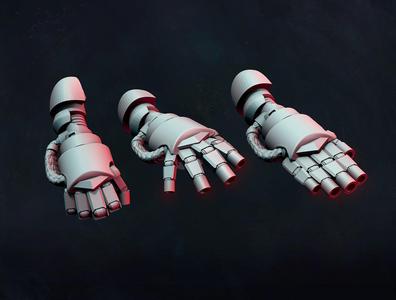 Laser Power Fist