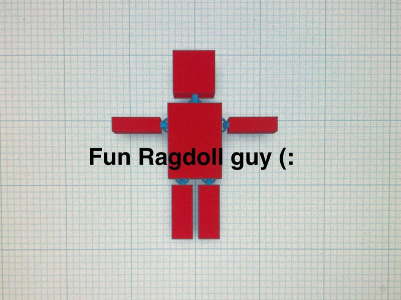 cool ragdoll person