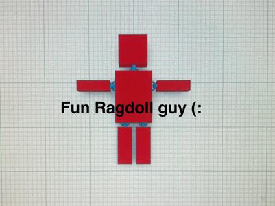cool ragdoll person