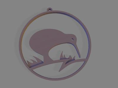 Happy Kiwi Ornament