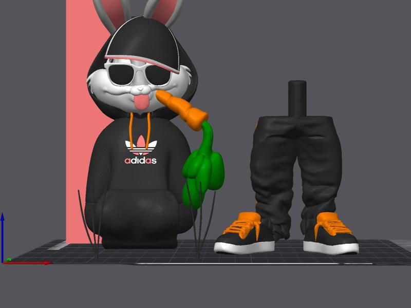 URBAN bugs bunny Blacked Out Edition 