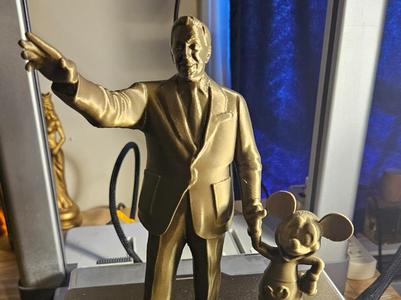 Disneyland Partner's Statue of Walt and Mickey