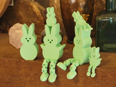 Articulated Easter Peeps Pals - Festive Decor