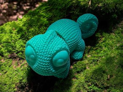 Knitmeleon — The Laid-Back Lizard 