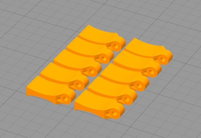 RC Body Pin Pull Tabs
