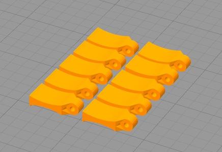 RC Body Pin Pull Tabs