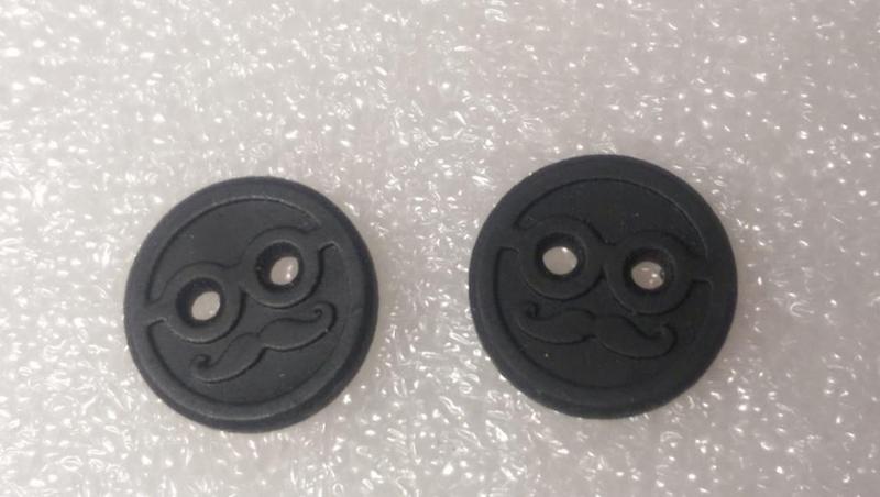 Mr. Moustache Shirt Buttons