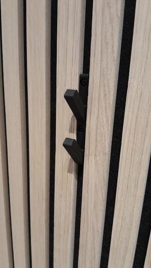 Coat hooks Acoustic panel