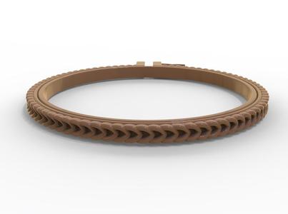 EMBROIDERY HOOP - WOVEN BRAID