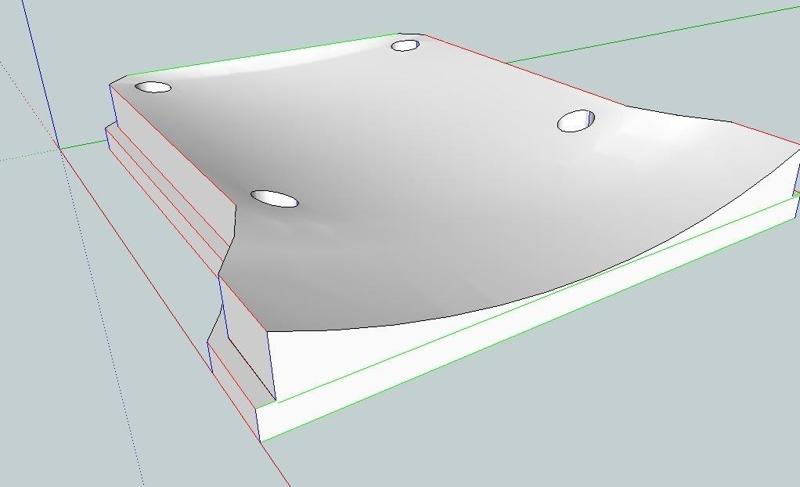  Aerodynamic ramp - EC Fan Mount