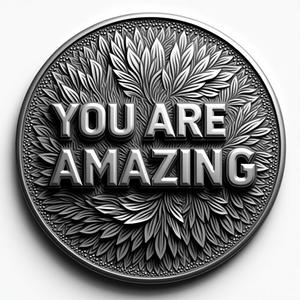 You Are Amazing / Let's Shag Token Coin