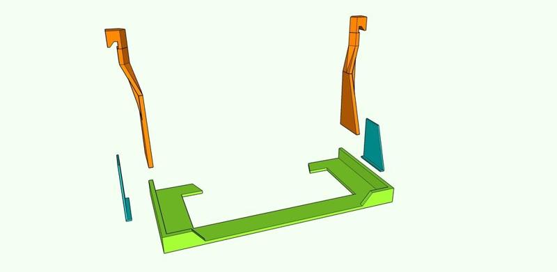 Battery Holder for Xiro Xplorer V quad