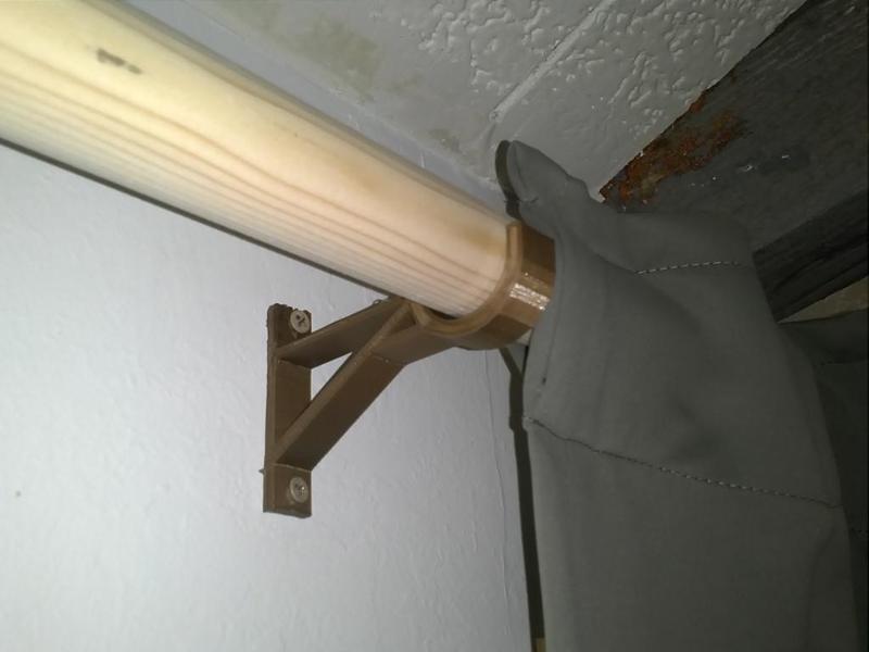 Curtain Rod Hanger for 1 1/4