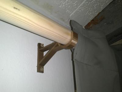 Curtain Rod Hanger for 1 1/4