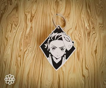 Demon Slayer Tanjiro & Nezuko Keychain