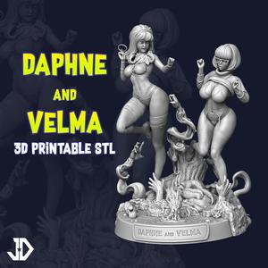 Lingerie version Daphne and Velma - 3D Printable STL