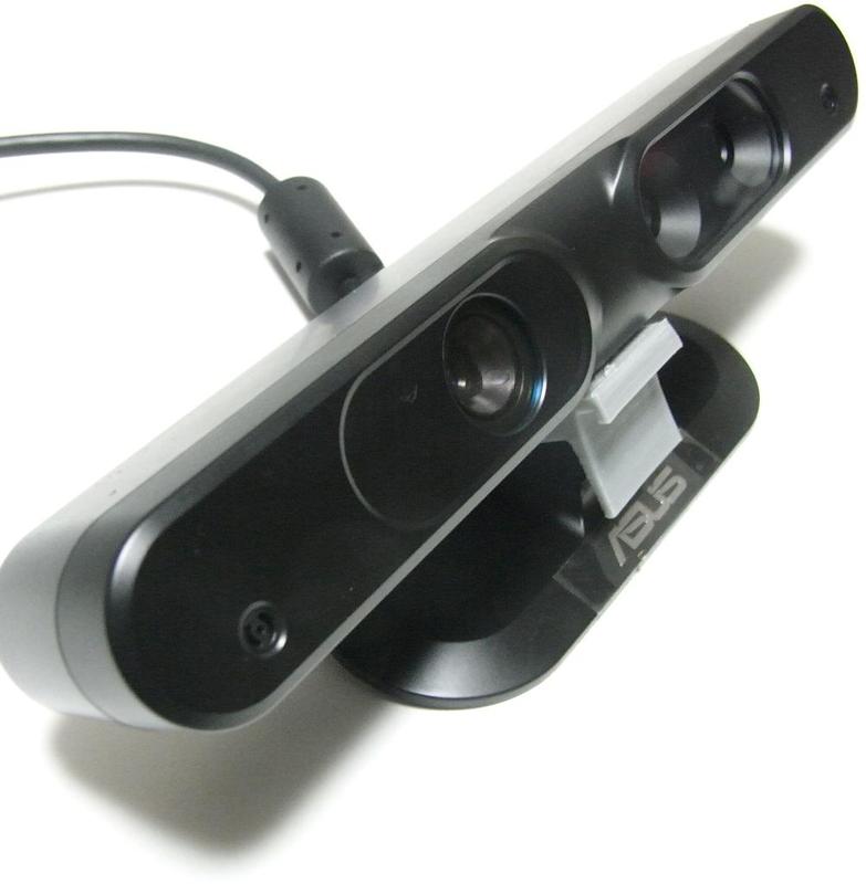 Asus Xtion PRO mount for MacBook Pro Retina.