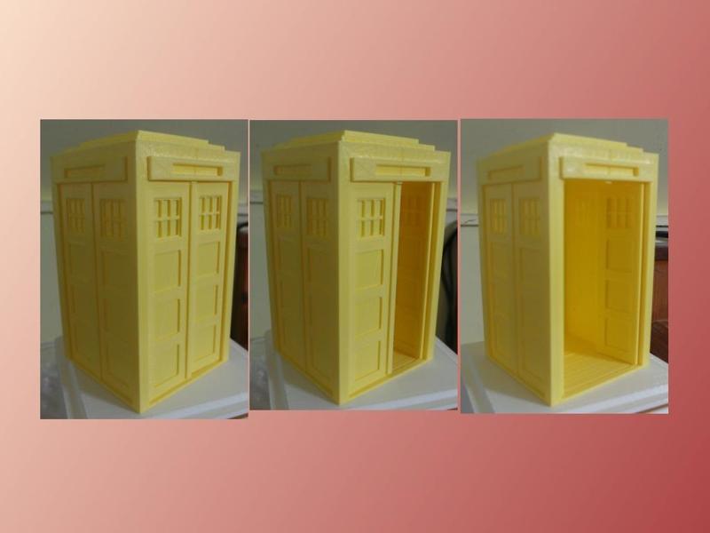 Tardis with doors