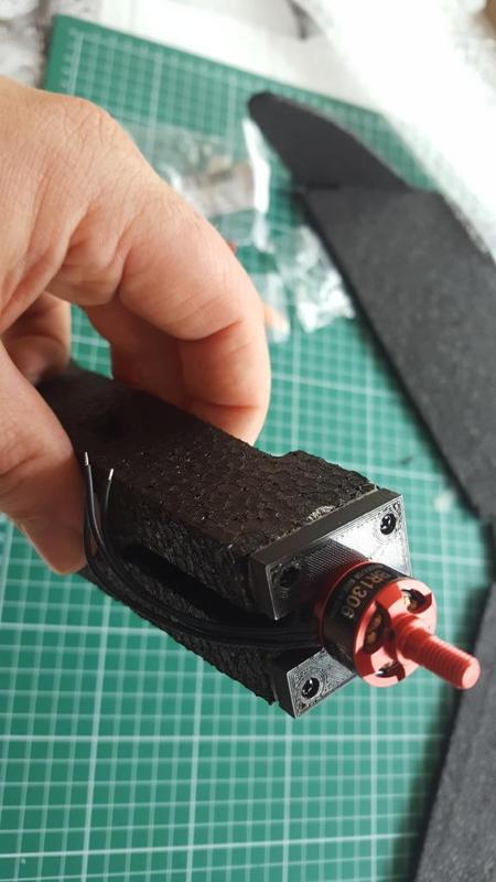 Spirit 600 and Realacc Black Spirit 500 motor adapter mount