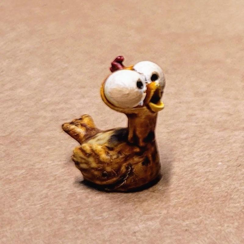 Chicken (meat) - board game resource or status tokens