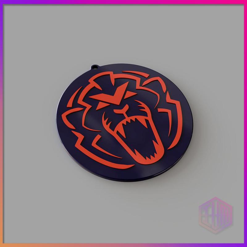 KEY RING LOGO MAX VERSTAPPEN MULTICOLOR