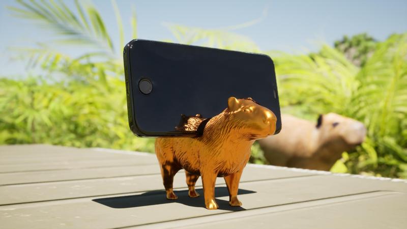 Capybara phone Holder