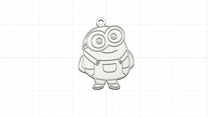 Minions Keychain - My Favorite Villain