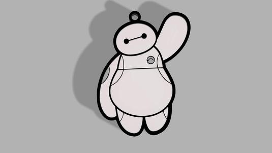 Baymax keychain