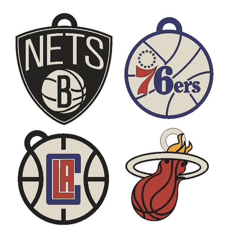 NBA Headliners - Los Angeles Clippers, Brooklyn Nets, Miami Heat and Philadelphia 76