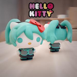 HELLO KITTY HATSUNE MIKU FUNKO POP