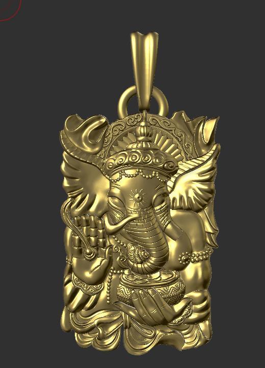 GANESH JI PENDENT HD FILE