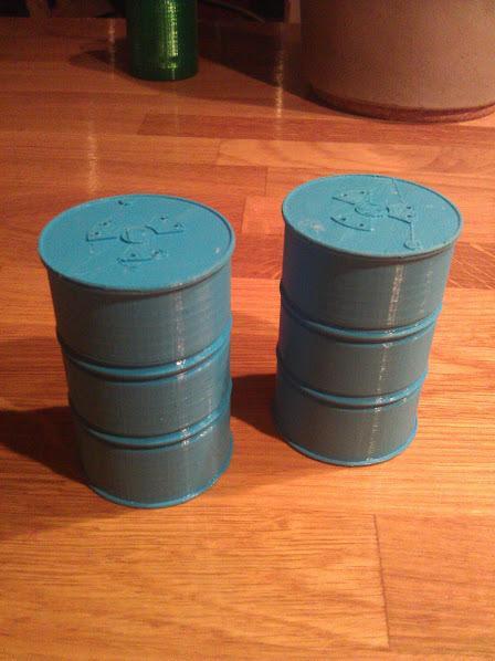 55 Gallon Drum Barrel salt&pepper dispencer