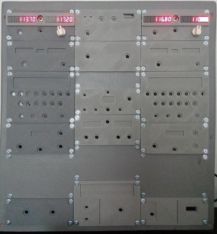Boeing 737 Pedestal Panels (Untested / Under construction) for DIY Simulator